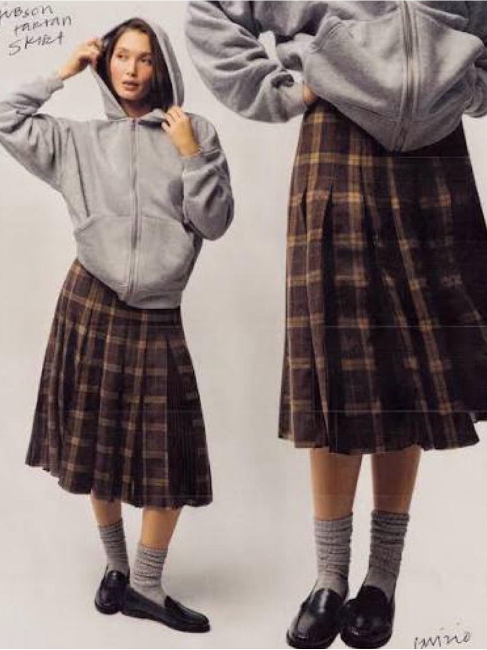 Guizio Tartan Skirt - Picture 4 of 4